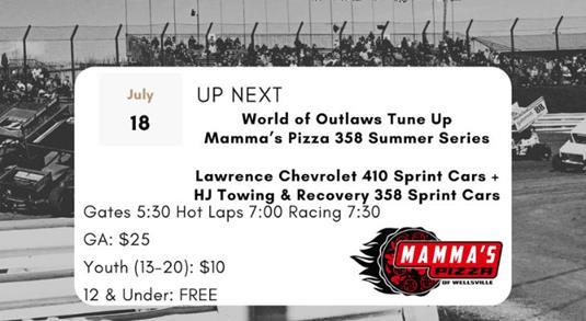 410 & 358 Sprints At Williams Grove July 18