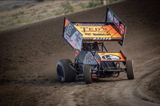 Ian Madsen Tallies Pair of 11th Place Finishes As World Of Outlaws Continue West