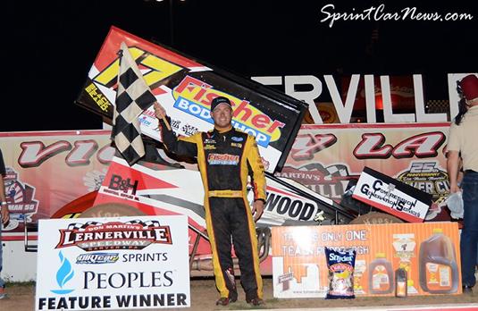 Baughman Captures Dream Debut at Lernerville Speedway