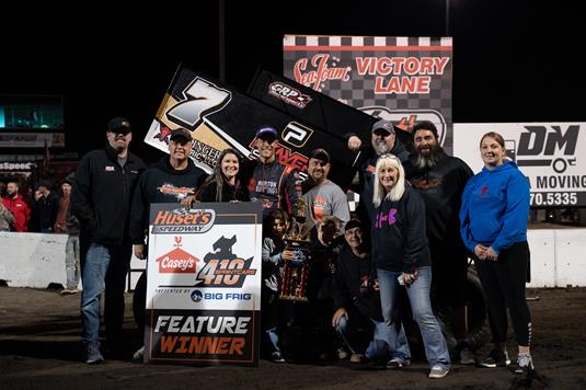 Henderson, Prouty and Lambertz Triumphant at Huset’s Speedway