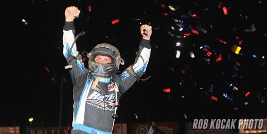 Sold Out Huset’s Speedway Sees Kaeding Earn Seventh Win