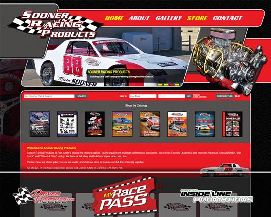 Driver Websites Develops E-Commerce Website for Sooner Racing Products