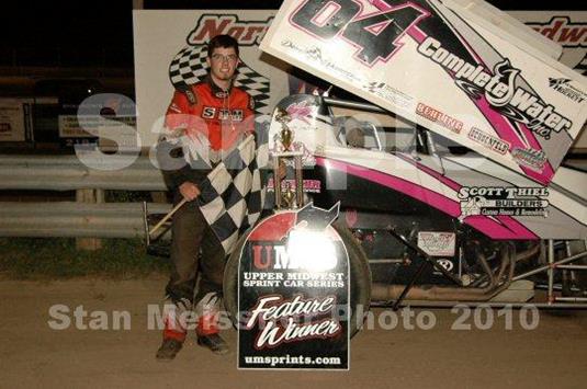 Thiel records first A-Main victory in 2010