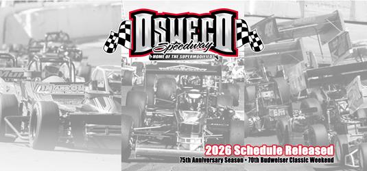 Oswego Speedway Unveils Full 2026 Schedule Highlighting 75th Anniversary Season and 70th Budweiser Classic Weekend