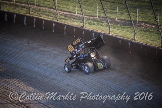 Helms Battles Qualifying Woes during World of Outlaws Doubleheader at Eldora