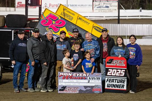 Hahn Triumphant In ASCS Sooner Opener At Creek County Speedway