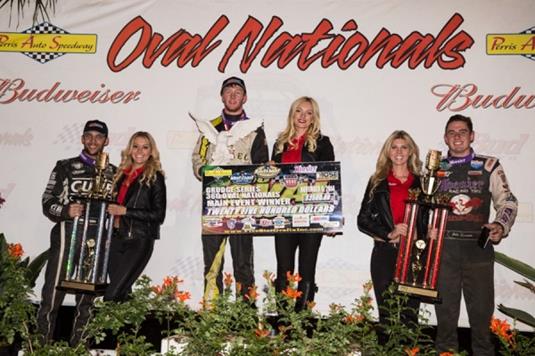 LEARY LANDS "360 OVAL NATIONALS" WIN; MITCHELL IS WEST COAST CHAMP
