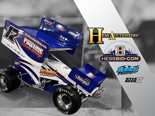 Hess Auctioneers Joins Forces With Kyle Keen Motorsports for 2024