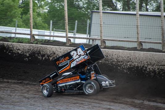Thram finishes runner-up at Norman County Raceway