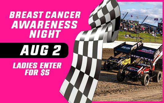 BREAST CANCER AWARENESS NIGHT:  AUG 2