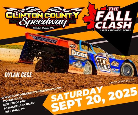 Clinton County Speedway Preps for Season Finale