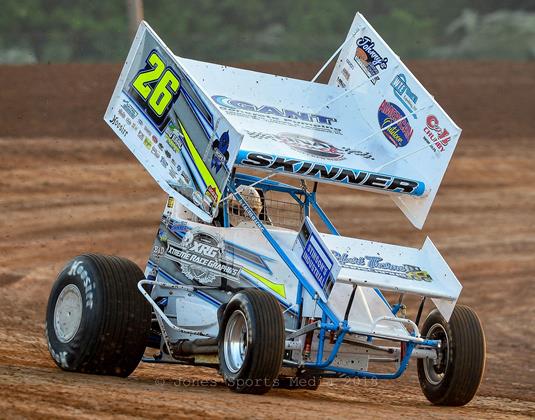 Skinner Posts Top-Five Finishes in Arkansas and Mississippi