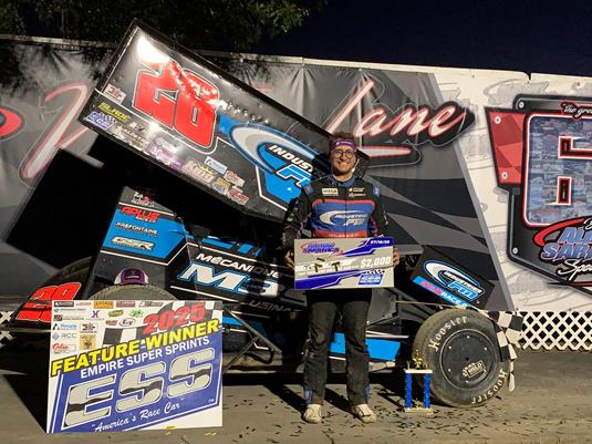 Poirier Back in Victory Lane at Albany-Saratoga