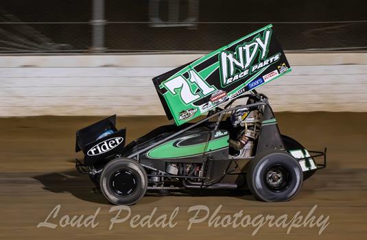 Giovanni Scelzi Scores First Career Podium Finish at Knoxville Raceway