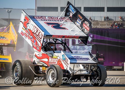 Sides Garners Top 10 at Junction Motor Speedway Before 11th-Place Finish at Angell Park