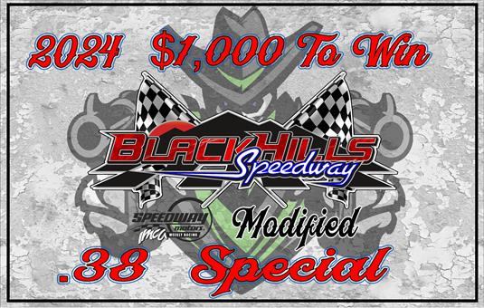 $1,000 to win IMCA Modified .38 Special Event