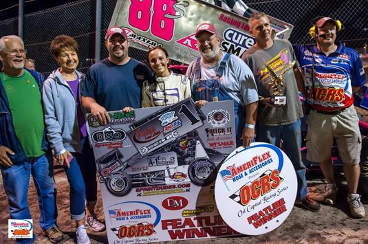 Waddell picks up her 2nd career OCRS victory where it all started Borrows Paul Johnson engine in time to make the Salina show