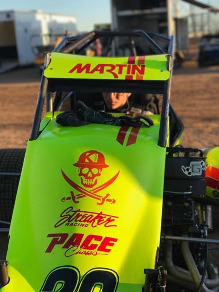 Jarrett Martin Salvages Top Ten with Steering Issues in Canyon Speedway’s Non-Wing Opener!