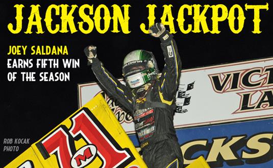 Saldana Holds Off Schatz to Take Win at Jackson Speedway