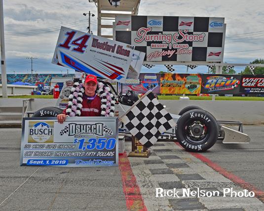 Jeffrey Battle Brings Home Career First Oswego Victory in Busch 350 Supermodified Classic 35