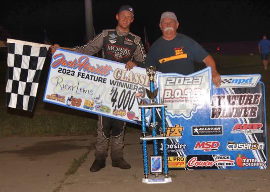 LEWIS WINS THE 14TH ANNUAL JACK HEWITT NIGHT AT WAYNESFIELD