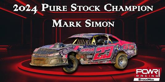 Mark Simon Secures Hitachi Energy POWRi Pure Stock Divisional Title