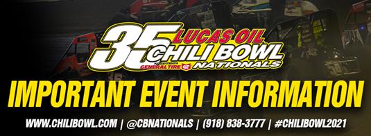 Masks And Temperature Checks Will Be Required To Enter The 2021 Chili Bowl Nationals