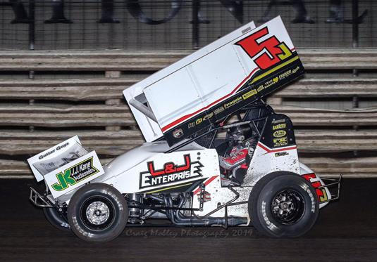 Ball Sets Quick Time During Qualifying and Posts Top Five During Feature at Knoxville Opener