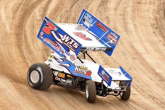 Sides Scores Top 10 During World of Outlaws Race at Eldora