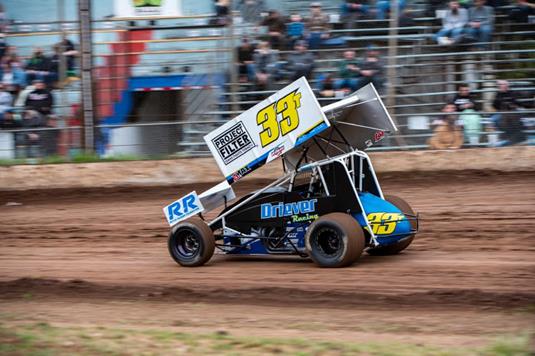 Driever Improves Throughout First Career ASCS National Tour Starts