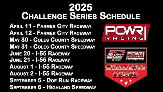 POWRi – Xtreme Midget Challenge Series Continues with Ten Races in 2025