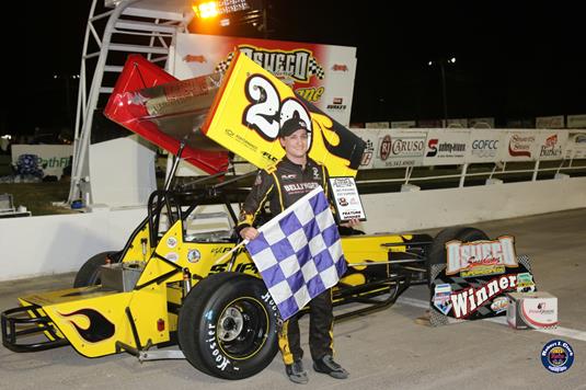 Perry Dominates Flag to Flag for Career First 350 Super Checkered