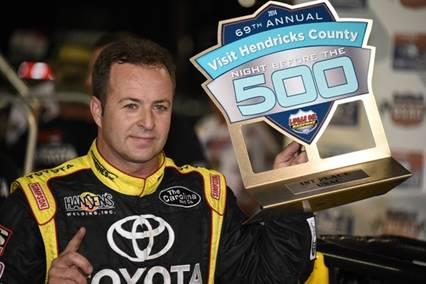 Tracy Hines Wins the Night Before the 500