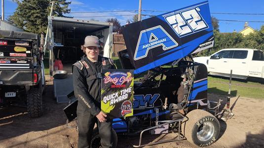 Heinert Third 11-75 Sports Complex & Eatery IRA Lightning Sprints 2025 Feature Winner Going Flag To Flag At Plymouth Dirt Track