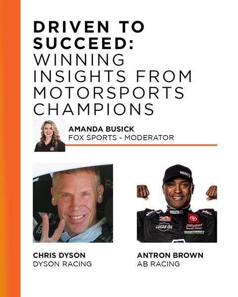 Champion Racers Antron Brown and Chris Dyson Headline HPX's Power-Packed Modern Educational Line-Up