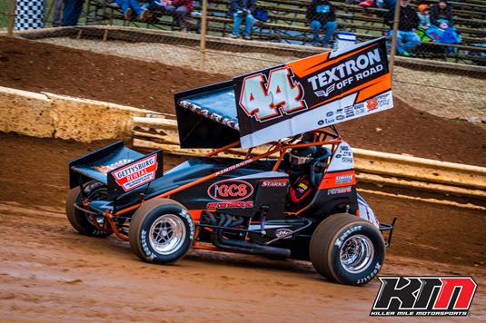 Starks Makes Progress Throughout World of Outlaws Tripleheader in Central PA