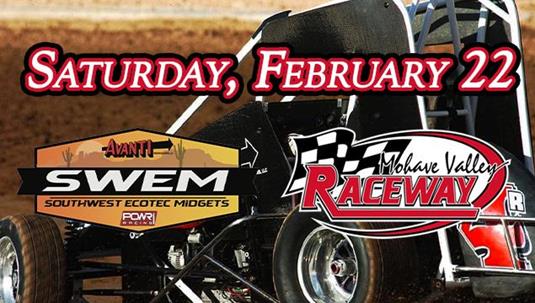 February 22: POWRi Southwest Ecotec Midget Series at Mohave Valley Speedway