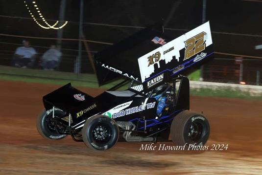 Rees Moran A Winner With The ASCS Elite Outlaw Sprint Series At Big O Speedway