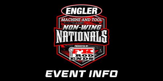 Event Info: Engler Machine & Tool Non-Wing Nationals Presented By: FK RodEnds
