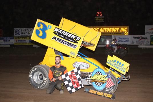 JOSH PIENIAZEK CLAIMS SECOND CRSA FEATURE OF 2015 AT ALBANY SARATOGA SPEEDWAY