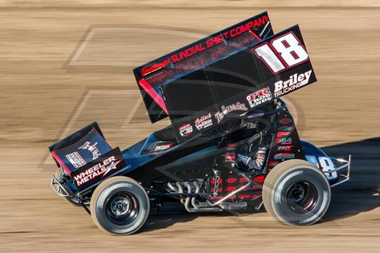 Bruce Jr. Battles Back from Early Flip, Charges from 23rd to 7th at Salina Highbanks