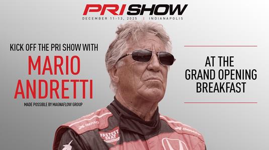 Start Your Engines: Mario Andretti to Kick Off 2025 PRI Show Facebook LinkedIn Twitter