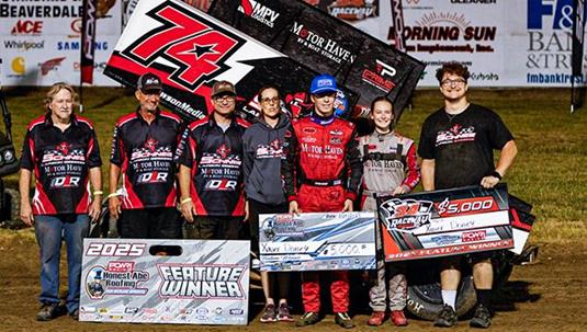 Xavier Doney Dominates with POWRi 410 Outlaw Sprints at 34 Raceway