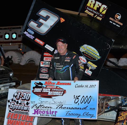 Swindell Continues Recent Domination and Claims Record Fifth Short Track Nationals Title