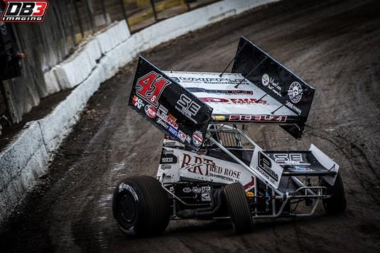 Dominic Scelzi Starts Strong During World of Outlaws Show at Bakersfield