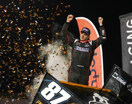 Reutzel captures Kubota High Limit Diamond Classic opener at Lucas Oil Speedway
