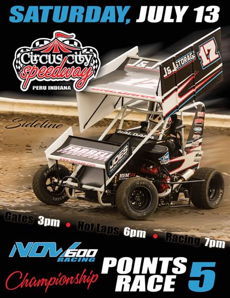 Circus City Speedway Back to Points Racing on Saturday