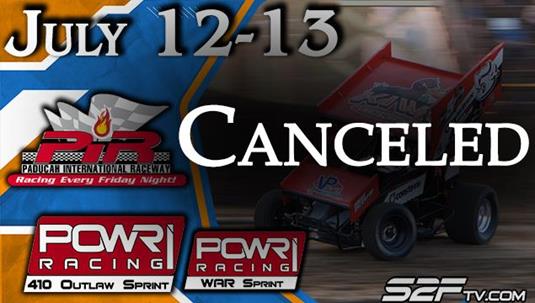 Midwest Dirt Nationals with POWRi Sprint Leagues Canceled Due to Soaking Rainfall