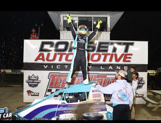 Moose Crossing! Stockon Sprints To First USAC Win in 5 Years At Terre Haute
