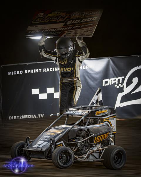 Steven Snyder, Jr Scores the $10,000 to win Wingless A-Class Clash at US 24 Speedway!
